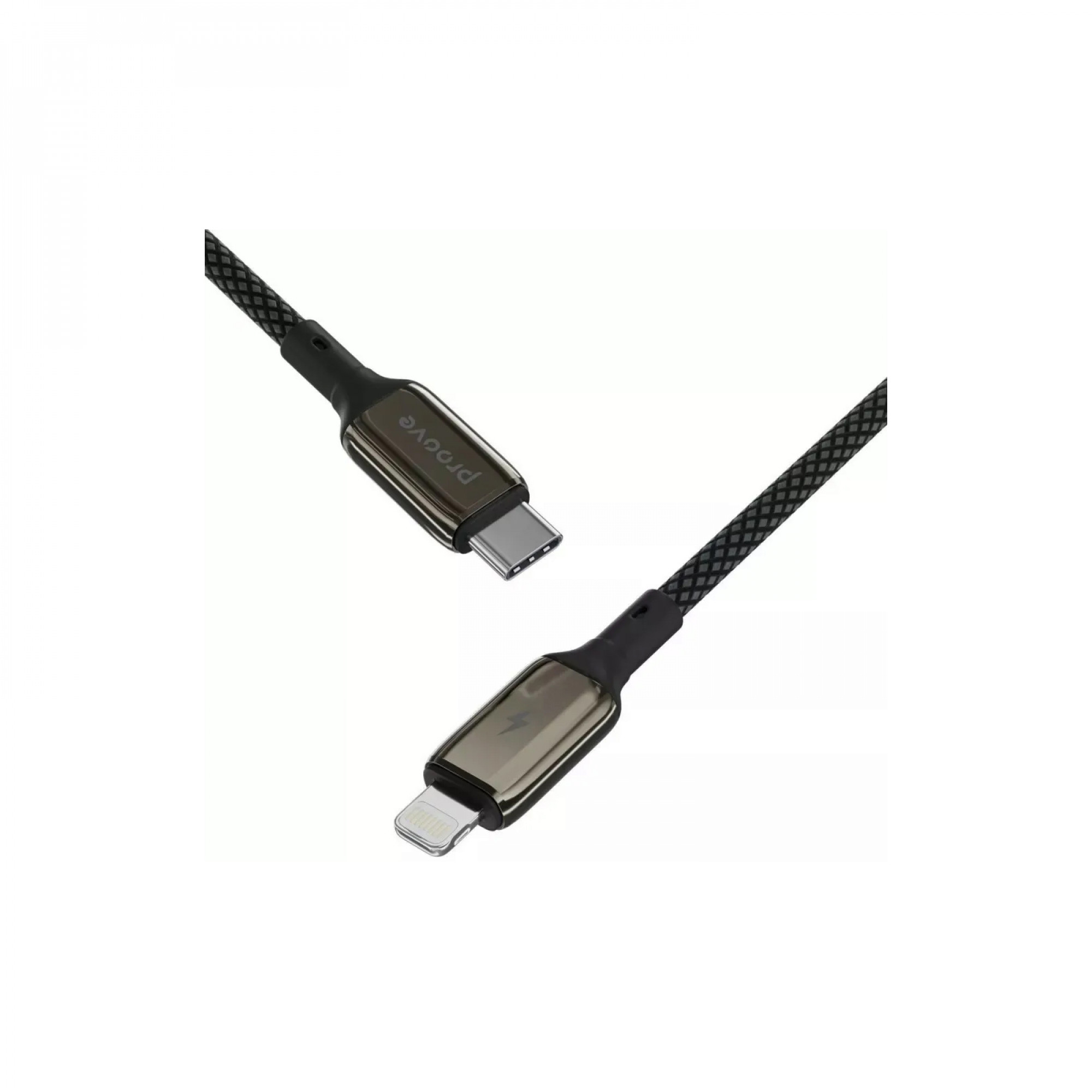 Кабель Proove Dense Metal Type-C to Lightning 27W Black (1m)